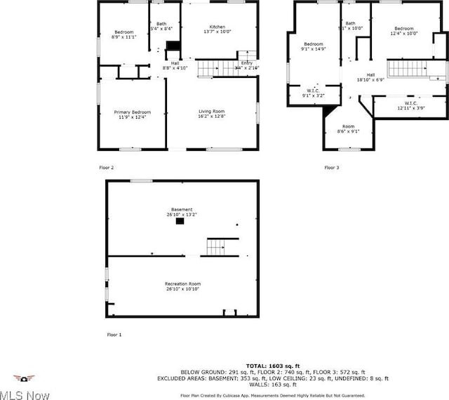 841 E 216th St, Euclid, OH 44119 - view of home floor plan