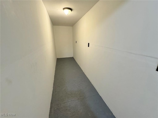 33 Knight Ln, Big Bend, WV 26136 - hall featuring concrete flooring