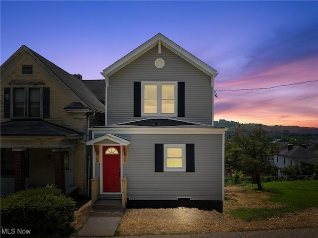 410 Elm St, Martins Ferry, OH 43935 - view of traditional-style house