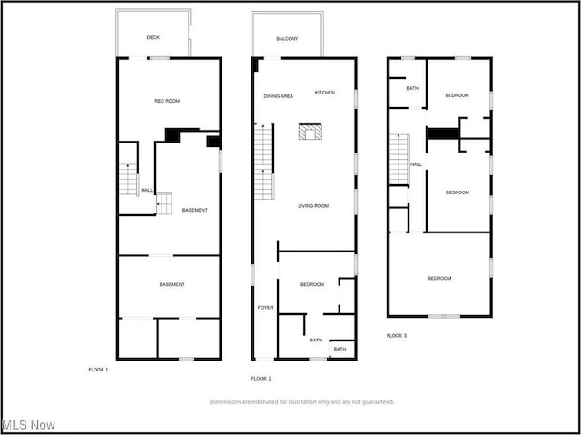 410 Elm St, Martins Ferry, OH 43935 - view of home floor plan