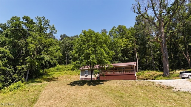 3028 Volcano Rd, Walker, WV 26180 - view of community featuring a view of trees and a yard