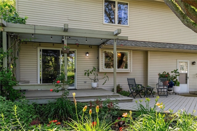 82 Pyle Rd, Oberlin, OH 44074 - rear view of house with a deck