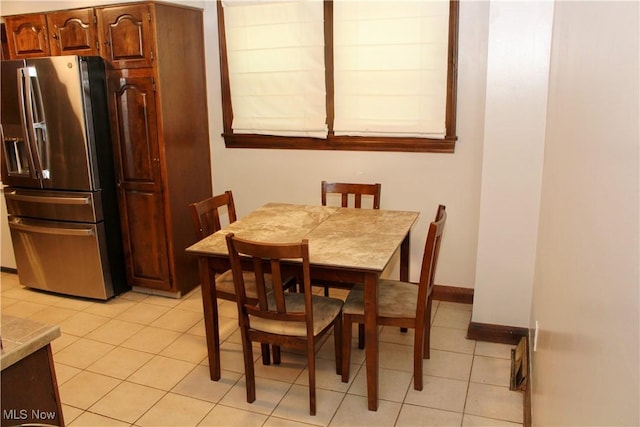 195 W 10th St, Salem, OH 44460 - dining space featuring light tile patterned flooring