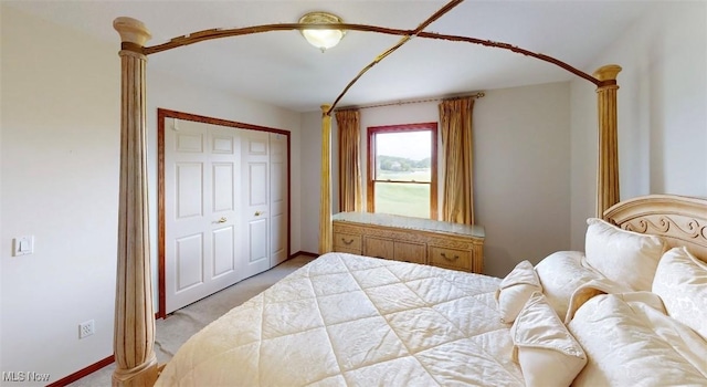 3383 Suffolk Downs, Stow, OH 44224 - bedroom featuring baseboards and light carpet