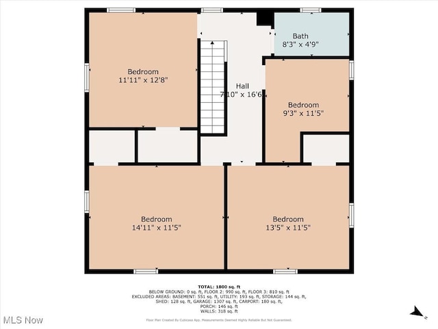 158 Elm St, Leetonia, OH 44431 - view of floor plan / room layout
