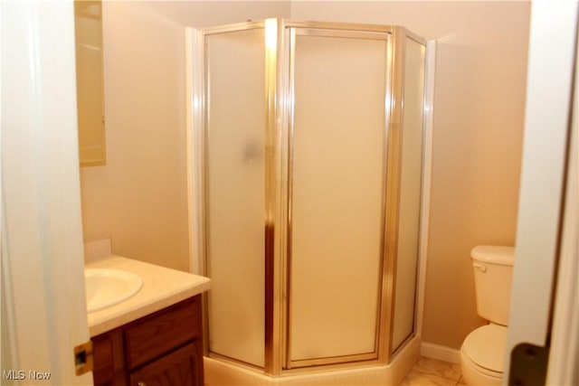 9 Hunters Woods Blvd Unit B, Canfield, OH 44406 - bathroom featuring vanity and a stall shower