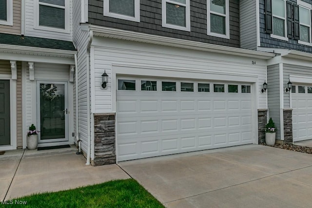 864 Woodside Dr, Westlake, OH 44145 - garage with concrete driveway