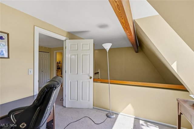 8080 Harbor Crk Unit 503, Mentor On The Lake, OH 44060 - carpeted office space with beamed ceiling