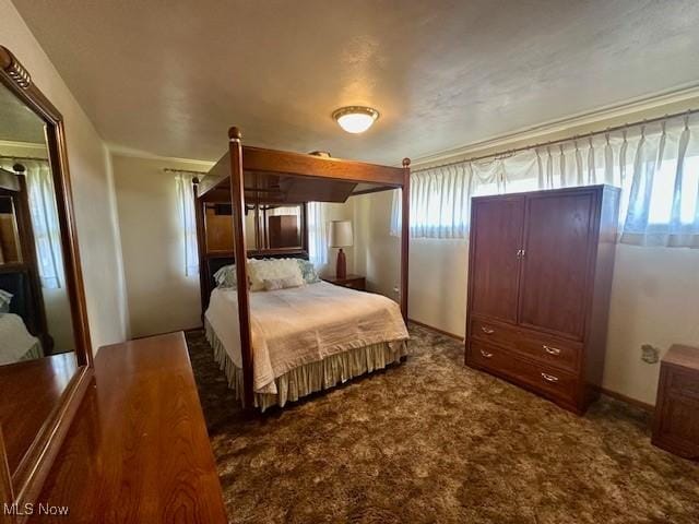 211 Donnell St, Weirton, WV 26062 - bedroom featuring multiple windows and dark colored carpet