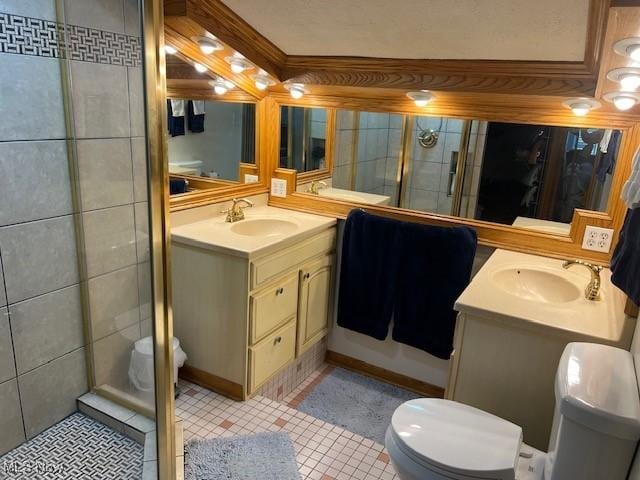 2157 Penguin Ave, Akron, OH 44319 - bathroom with vanity and a stall shower