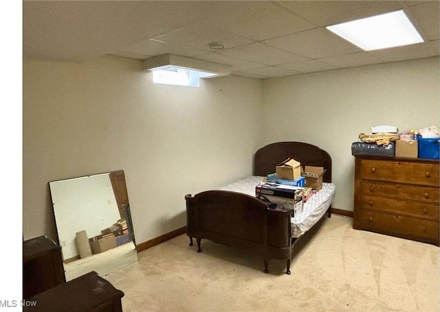 611 Wainwright Rd SE, New Philadelphia, OH 44663 - bedroom featuring carpet and a paneled ceiling