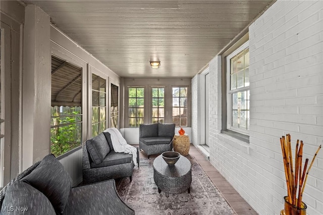 2324 Scholl Rd, University Heights, OH 44118 - sunroom / solarium featuring french doors and an outdoor living space