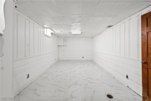 2324 Scholl Rd, University Heights, OH 44118 - finished basement featuring marble finish flooring