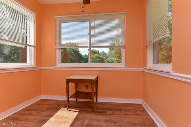 1212 State Route 7 NE, Brookfield, OH 44403 - unfurnished room featuring wood finished floors and baseboards