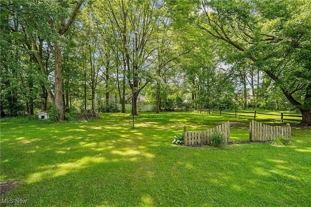 2970 Meadow Ln, Youngstown, OH 44511 - view of yard
