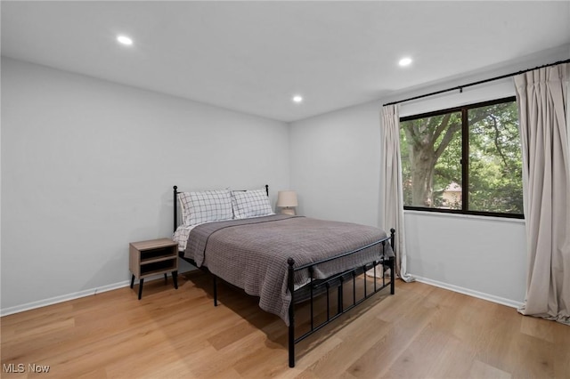 26749 Lake Of The Falls Blvd, Olmsted Falls, OH 44138 - bedroom with light wood-style flooring and recessed lighting