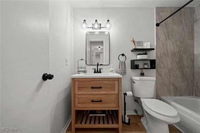 26749 Lake Of The Falls Blvd, Olmsted Falls, OH 44138 - full bathroom with vanity and  shower combination
