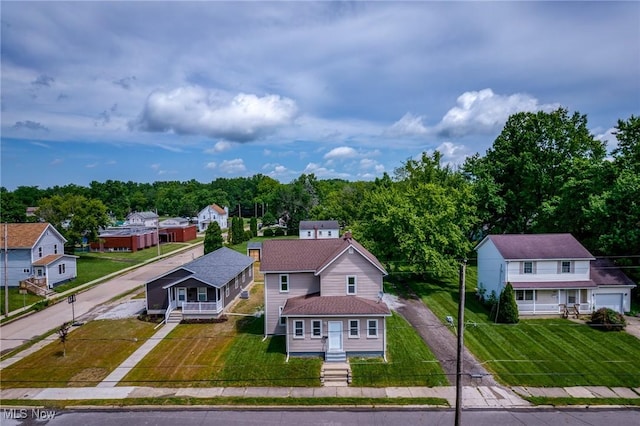 1014 Noble St E, Alliance, OH 44601 - aerial view of residential area