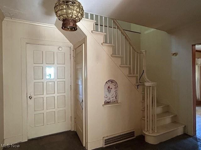 175 Curtis Dr, Avon Lake, OH 44012 - entrance foyer with stairs