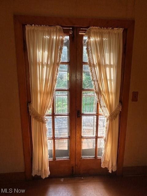 175 Curtis Dr, Avon Lake, OH 44012 - doorway to outside featuring french doors