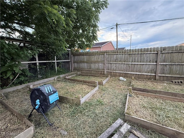 2000 16th St, Parkersburg, WV 26101 - fenced backyard with a garden
