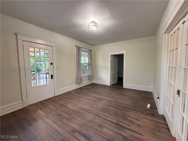 2000 16th St, Parkersburg, WV 26101 - entrance foyer with dark wood finished floors and plenty of natural light