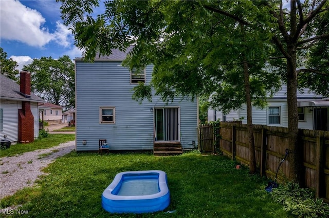 782 Ardella Ave, Akron, OH 44306 - rear view of property featuring entry steps