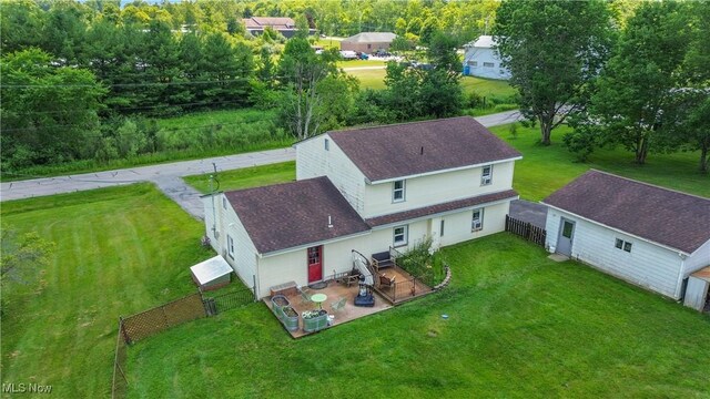 6414 Elk Rd, Canfield, OH 44406 - aerial view of property and surrounding area