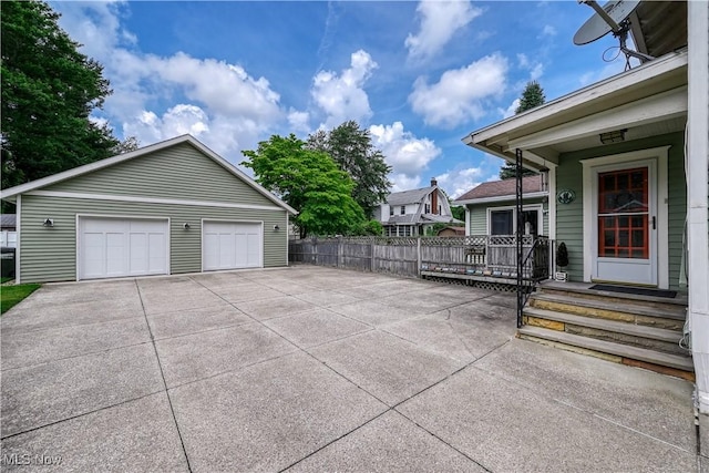 312 S Cleveland Ave, Mogadore, OH 44260 - view of detached garage