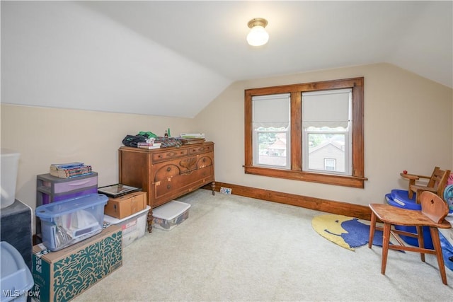 312 S Cleveland Ave, Mogadore, OH 44260 - bonus room with lofted ceiling and carpet