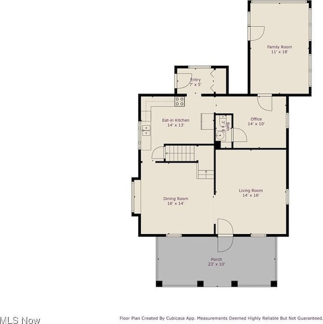 312 S Cleveland Ave, Mogadore, OH 44260 - view of room layout