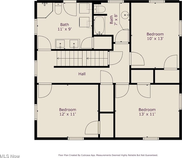 312 S Cleveland Ave, Mogadore, OH 44260 - view of property floor plan