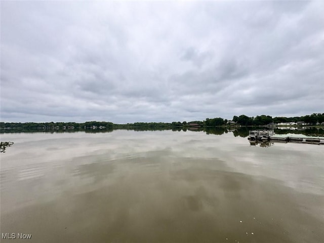 1587 Hilda St, Lakemore, OH 44250 - water view with a dock