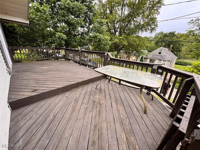 1587 Hilda St, Lakemore, OH 44250 - view of deck