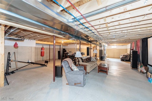 3508 Boos Rd, Huron, OH 44839 - view of unfinished basement