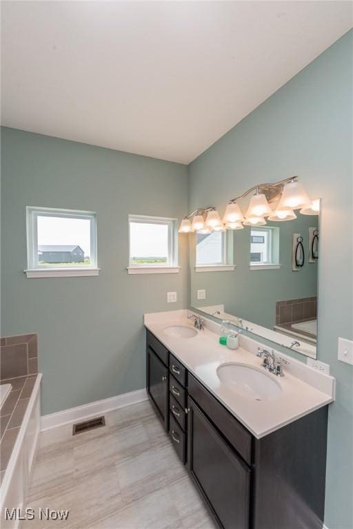 3508 Boos Rd, Huron, OH 44839 - full bath featuring double vanity and a bath
