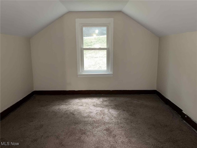 1624 Orchard St, Coshocton, OH 43812 - additional living space featuring lofted ceiling and carpet