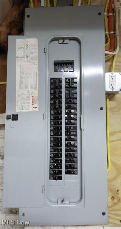 525 Riverside Ave, Wellsville, OH 43968 - utility room with electric panel