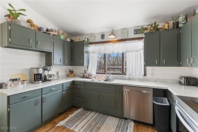 430 County Road 47, Toronto, OH 43964 - kitchen with stainless steel appliances and light wood-type flooring