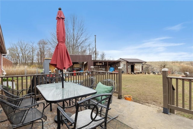 430 County Road 47, Toronto, OH 43964 - view of patio / terrace with outdoor dining area