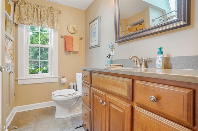 2925 Millboro Rd, Silver Lake, OH 44224 - full bathroom featuring vanity and tile patterned flooring