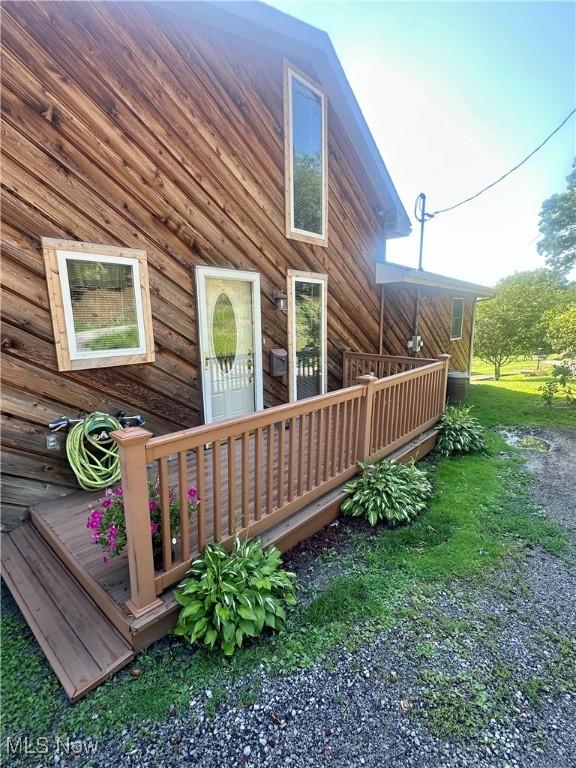 1321 Congo Arroyo Rd, New Cumberland, WV 26047 - rear view of property
