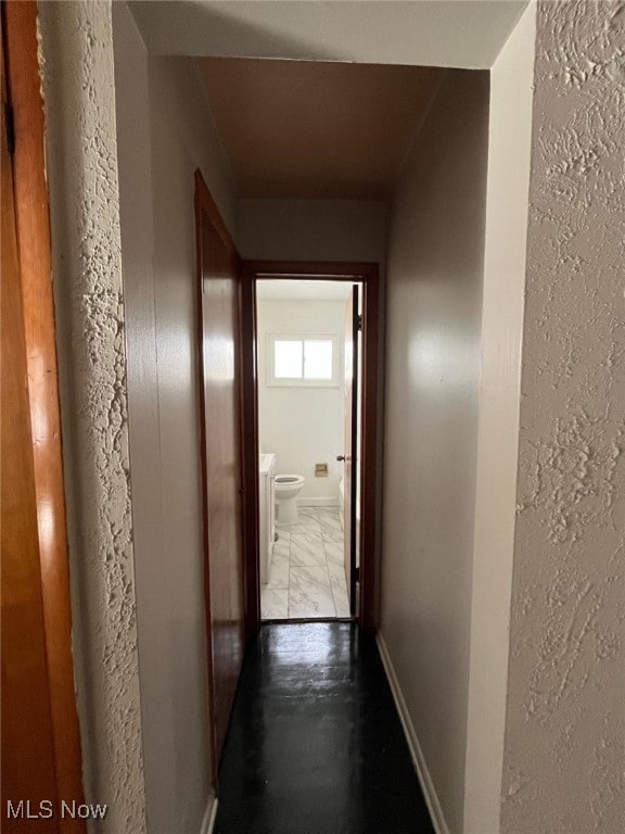 17005 Lipton Ave, Cleveland, OH 44128 - hall featuring a textured wall