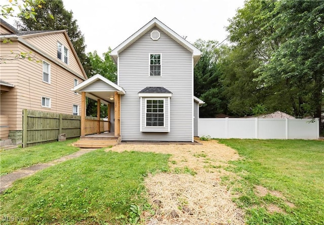 1022 Big Falls Ave, Akron, OH 44310 - back of property