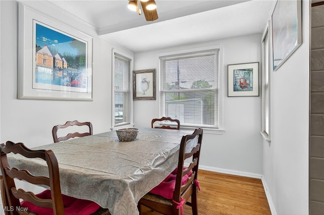 4095 W 161st St, Cleveland, OH 44135 - dining room featuring wood finished floors and baseboards