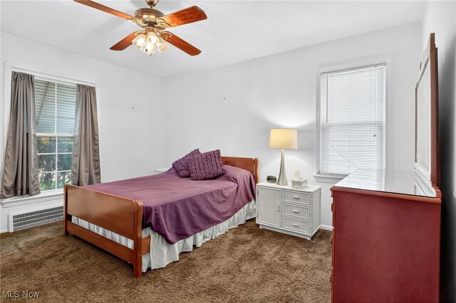 4095 W 161st St, Cleveland, OH 44135 - carpeted bedroom with a ceiling fan and baseboards