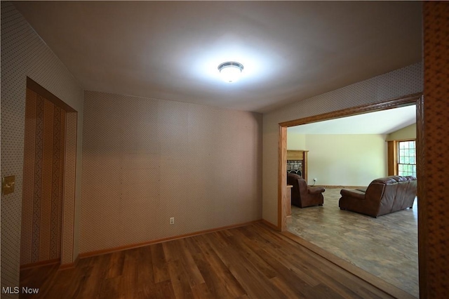 755 Blueberry Hill Dr, Canfield, OH 44406 - empty room with wood finished floors and baseboards