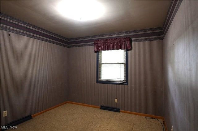755 Blueberry Hill Dr, Canfield, OH 44406 - empty room featuring carpet floors and crown molding