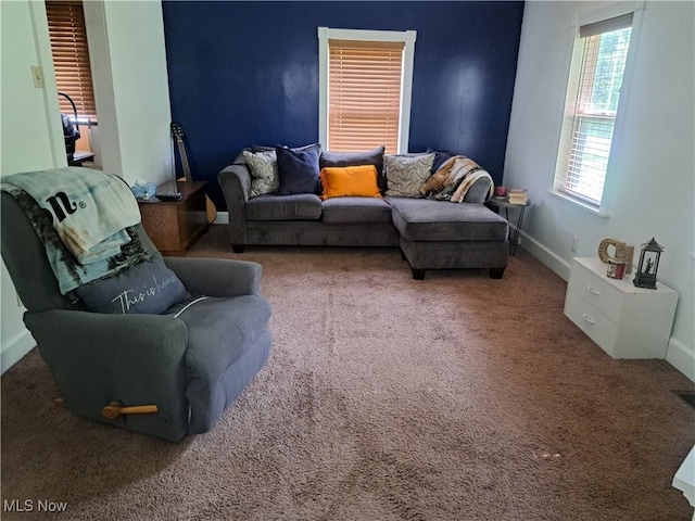 4016 State Route 7, Burghill, OH 44404 - living area featuring carpet floors