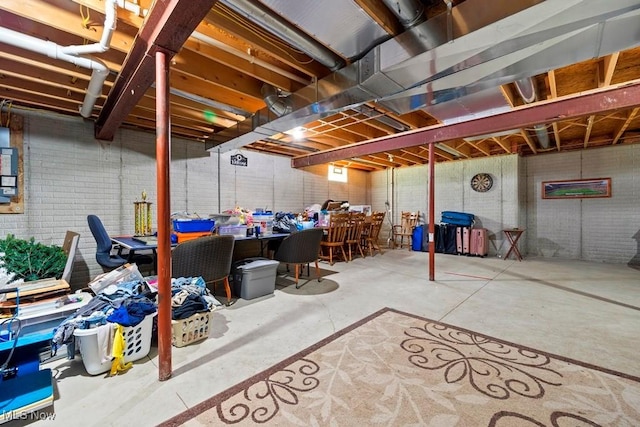 1005 Penn Ct, Grafton, OH 44044 - view of unfinished basement